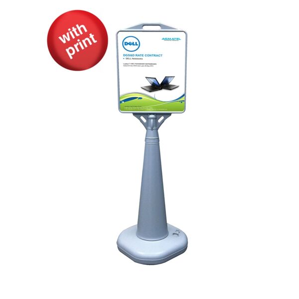 Outdoor Cone Poster Sign (Water Filled Base) with Acrylic Prints 145-GP Outdoor Cone Poster Sign (Water Filled Base) with Acrylic Prints Thumbnail