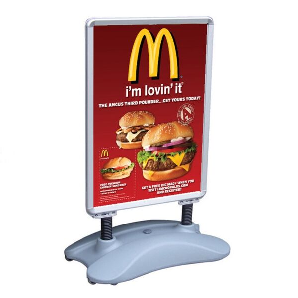 Outdoor Sidewalk Sign (Water Filled Base) with Vinyl Prints  Thumbnail