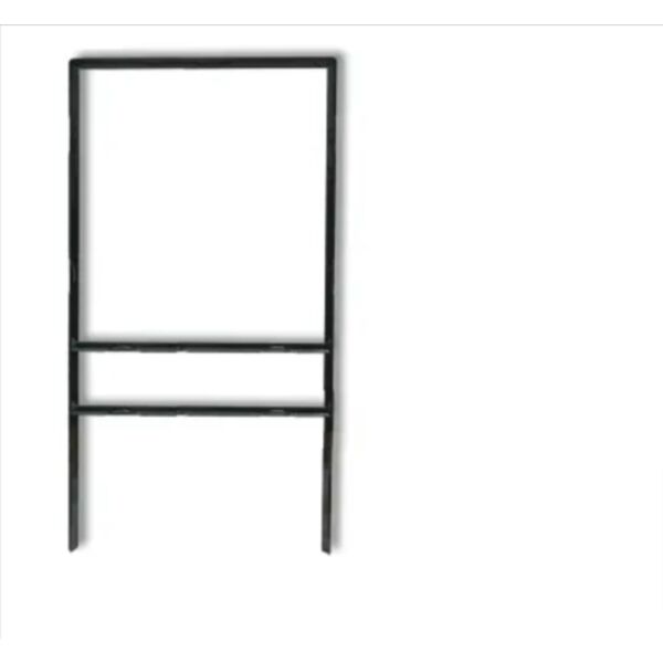 30"h x 24"w Metal Frame 1 rider (Black)  Thumbnail