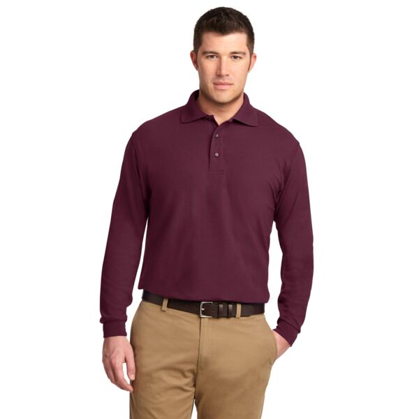 Contract Adult Long Sleeve Polo CONT-ADT-POL-LS Contract Adult Long Sleeve Polo Thumbnail