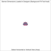 Banners - 2 x 10 Feet - Horizontal or Vertical Thumbnail