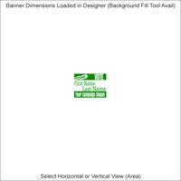 Banners - 2 x 10 Feet - Horizontal or Vertical Thumbnail