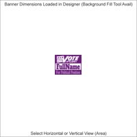 Banners - 2 x 10 Feet - Horizontal or Vertical Thumbnail