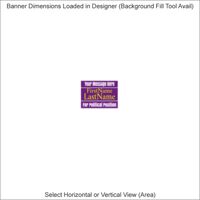 Banners - 2 x 10 Feet - Horizontal or Vertical Thumbnail