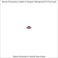 Banners - 2 x 12 Feet - Horizontal or Vertical Thumbnail