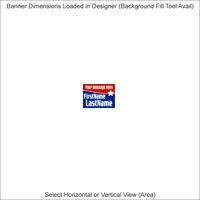 Banners - 2 x 12 Feet - Horizontal or Vertical Thumbnail