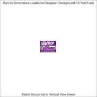 Banners - 2 x 12 Feet - Horizontal or Vertical Thumbnail