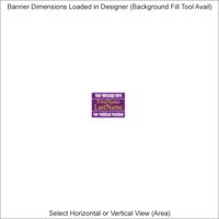 Banners - 2 x 12 Feet - Horizontal or Vertical Thumbnail