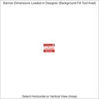 Banners - 2 x 16 Feet - Horizontal or Vertical Thumbnail