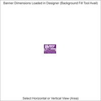 Banners - 2 x 16 Feet - Horizontal or Vertical Thumbnail