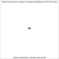 Banners - 2 x 18 Feet - Horizontal or Vertical Thumbnail