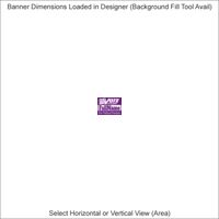 Banners - 2 x 18 Feet - Horizontal or Vertical Thumbnail