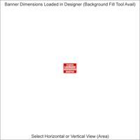 Banners - 2 x 20 Feet - Horizontal or Vertical Thumbnail