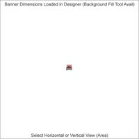 Banners - 2 x 22 Feet - Horizontal or Vertical Thumbnail